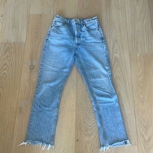 Agolde Riley straight leg Jean